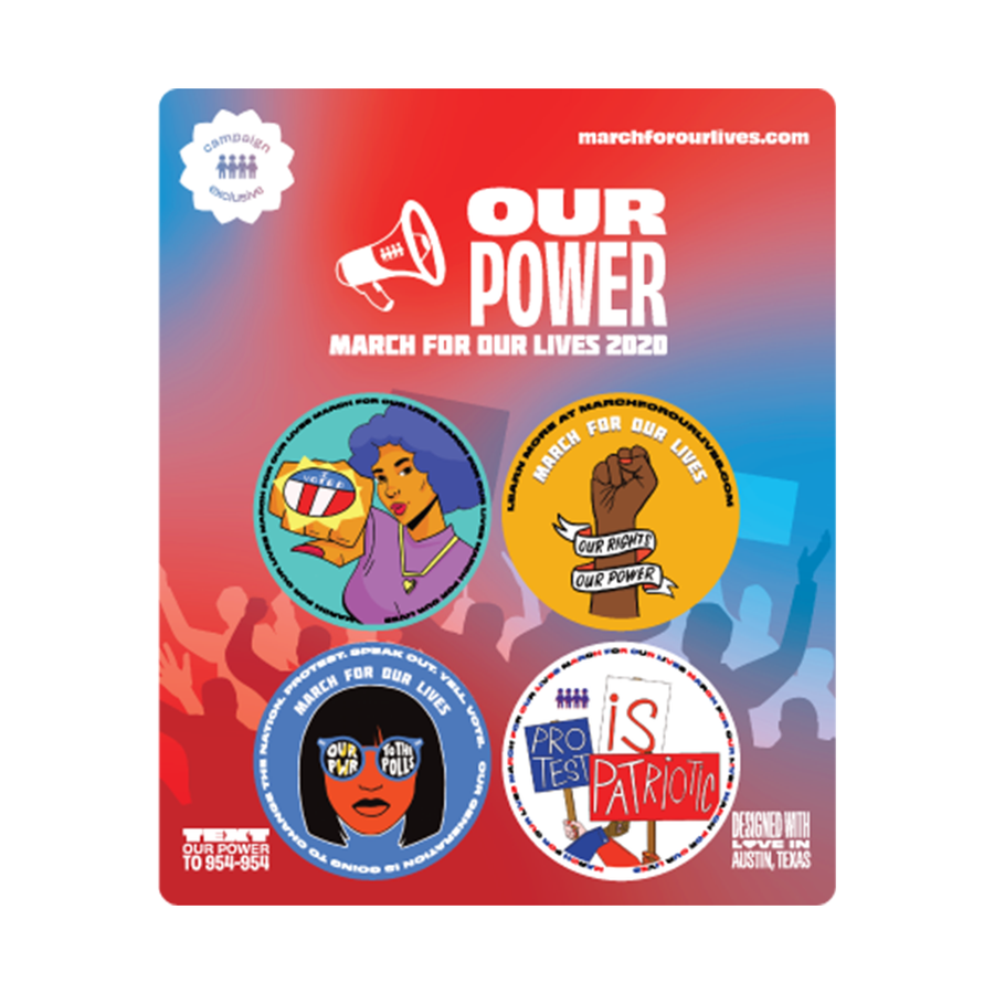 Legacy Buttons (4 pack)