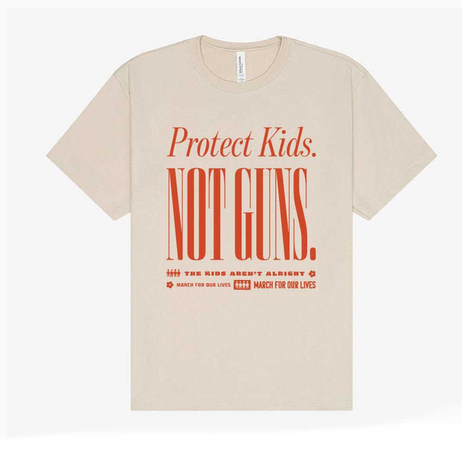 Protect Kids Not Guns Graphic T-Shirt