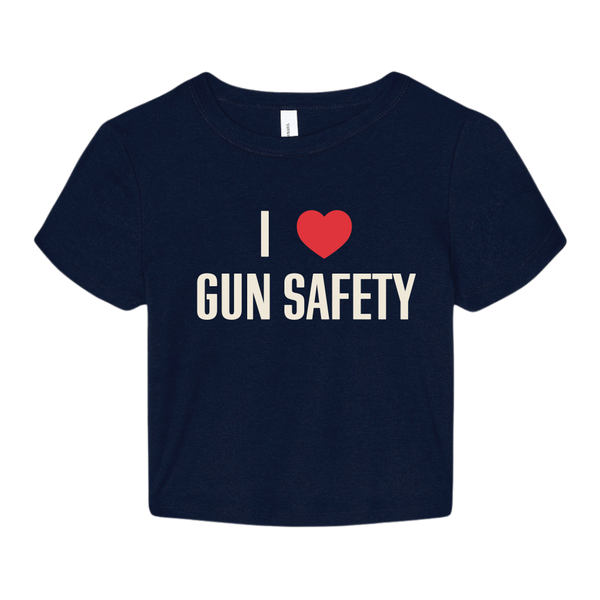 I ❤ Gun Safety Baby Tee