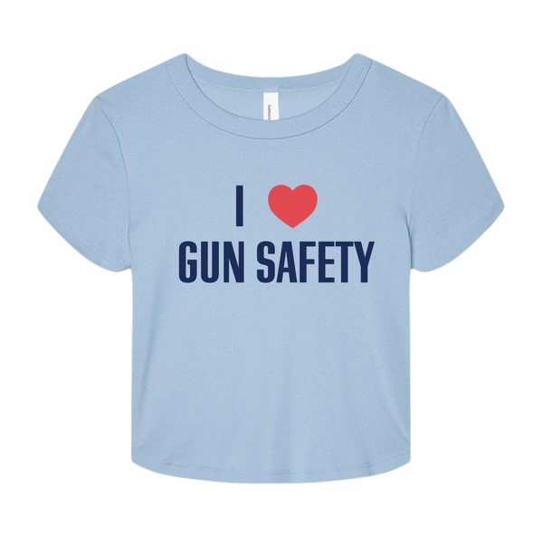 I ❤ Gun Safety Baby Tee