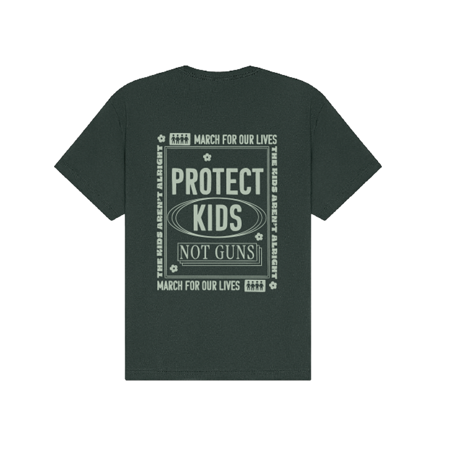 Protect Kids Not Guns Backside T-Shirt